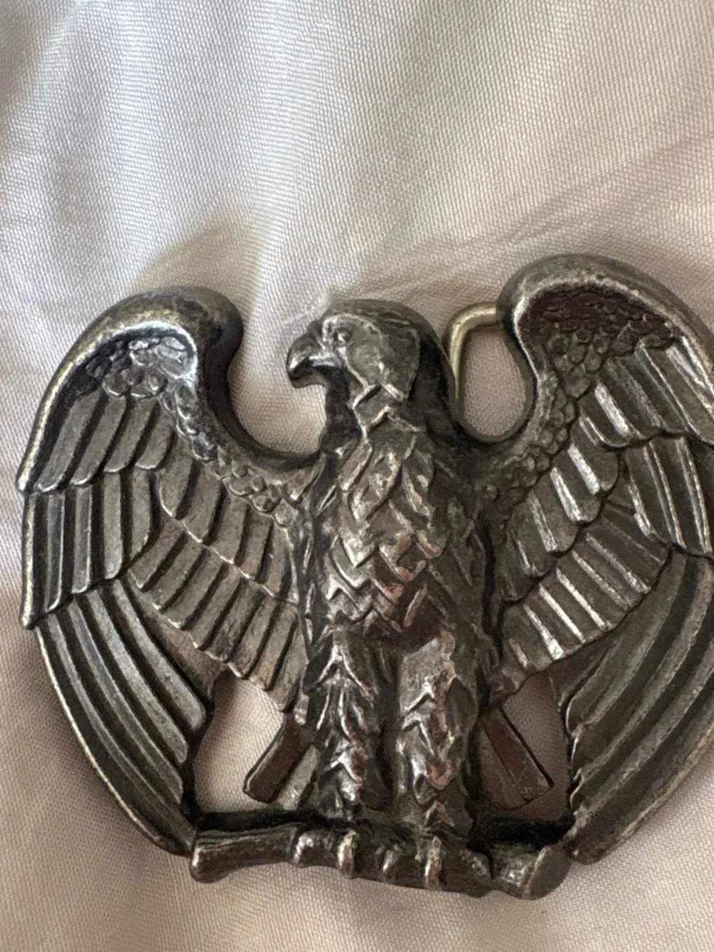 Golden Eagle Vintage 80s Belt Buckle by Avon